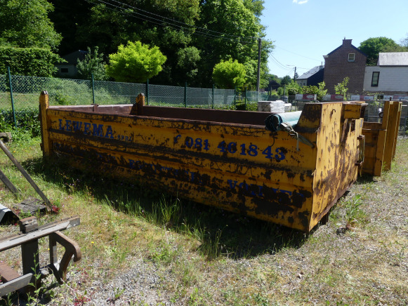 Κινητό αμάξωμα/ Εμπορευματοκιβώτιο Container ouvert 12 m³: φωτογραφία 1