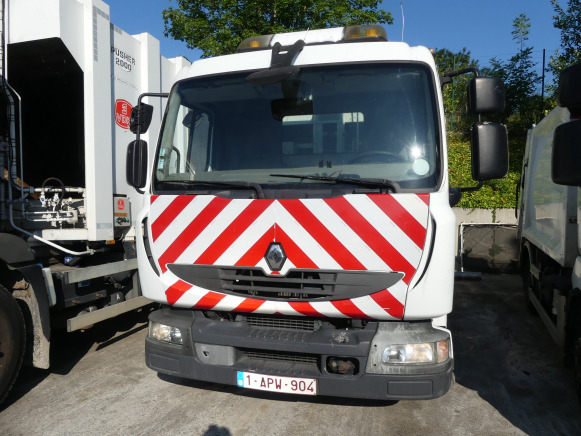 REF:1338 - Camion poubelle Renault Midlum 190DXI (2011-140.758 km) - Απορριμματοφόρο: φωτογραφία 1 REF:1338 - Camion poubelle Renault Midlum 190DXI (2011-140.758 km) - Απορριμματοφόρο: φωτογραφία 1