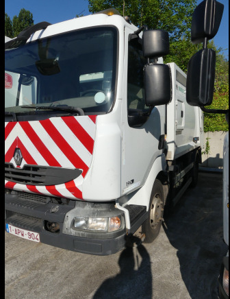 REF:1338 - Camion poubelle Renault Midlum 190DXI (2011-140.758 km) - Απορριμματοφόρο: φωτογραφία 2 REF:1338 - Camion poubelle Renault Midlum 190DXI (2011-140.758 km) - Απορριμματοφόρο: φωτογραφία 2