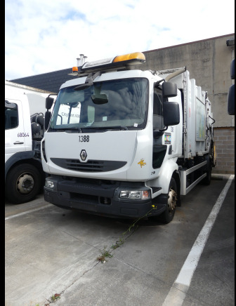 REF:1388 - Camion poubelle Renault Midlum 270DXI (2011-185.032 km) - Απορριμματοφόρο: φωτογραφία 2 REF:1388 - Camion poubelle Renault Midlum 270DXI (2011-185.032 km) - Απορριμματοφόρο: φωτογραφία 2
