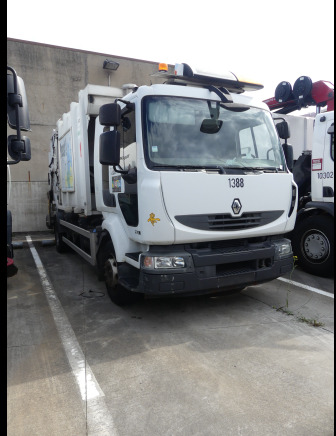 REF:1388 - Camion poubelle Renault Midlum 270DXI (2011-185.032 km) - Απορριμματοφόρο: φωτογραφία 1 REF:1388 - Camion poubelle Renault Midlum 270DXI (2011-185.032 km) - Απορριμματοφόρο: φωτογραφία 1