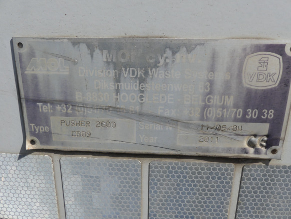 REF:3351 - Camion poubelle Renault Elite 4X2 (2011-82.270 km) - Απορριμματοφόρο: φωτογραφία 5 REF:3351 - Camion poubelle Renault Elite 4X2 (2011-82.270 km) - Απορριμματοφόρο: φωτογραφία 5