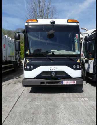 REF:3351 - Camion poubelle Renault Elite 4X2 (2011-82.270 km) - Απορριμματοφόρο: φωτογραφία 2 REF:3351 - Camion poubelle Renault Elite 4X2 (2011-82.270 km) - Απορριμματοφόρο: φωτογραφία 2