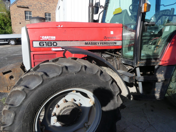 Tracteur agricole Massey Ferguson 6180-4 - Τρακτέρ: φωτογραφία 3 Tracteur agricole Massey Ferguson 6180-4 - Τρακτέρ: φωτογραφία 3