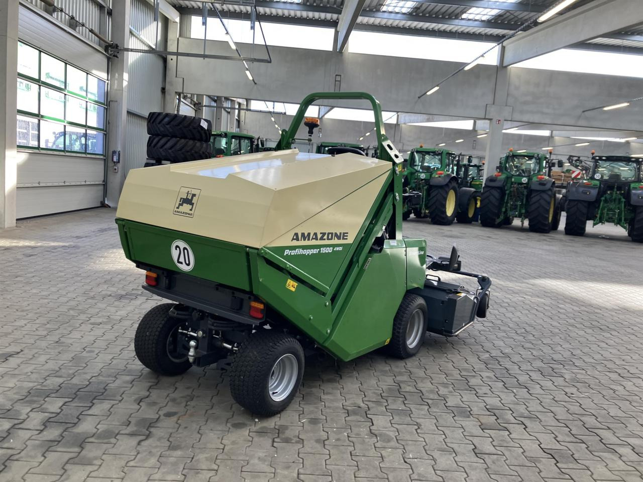 Amazone PH1500 4WDI - Χορτοκοπτικό: φωτογραφία 3 Amazone PH1500 4WDI - Χορτοκοπτικό: φωτογραφία 3