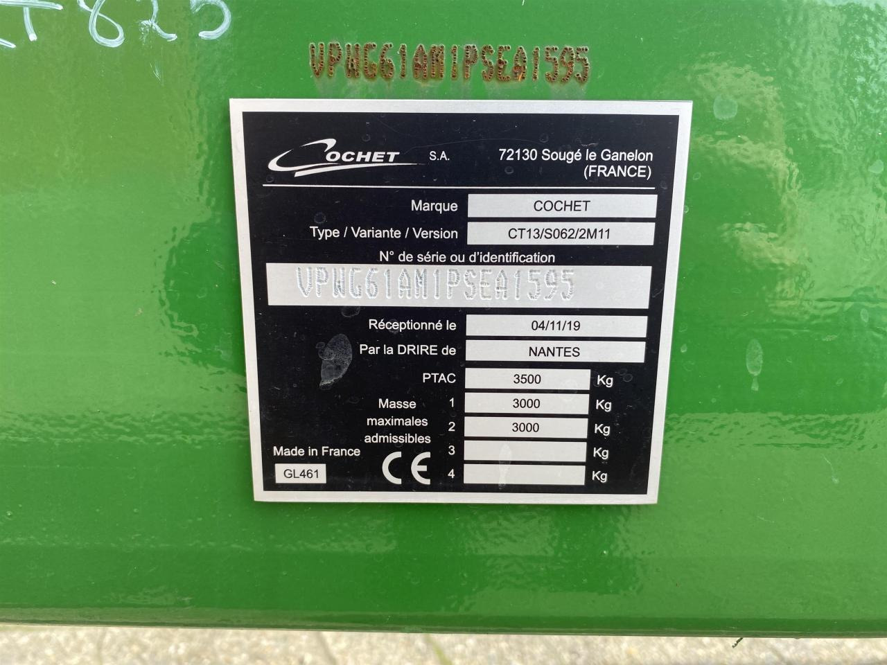 Cochet CT13/S062/2M11 - Θεριζοαλωνιστική μηχανή - κεφαλή: φωτογραφία 5 Cochet CT13/S062/2M11 - Θεριζοαλωνιστική μηχανή - κεφαλή: φωτογραφία 5