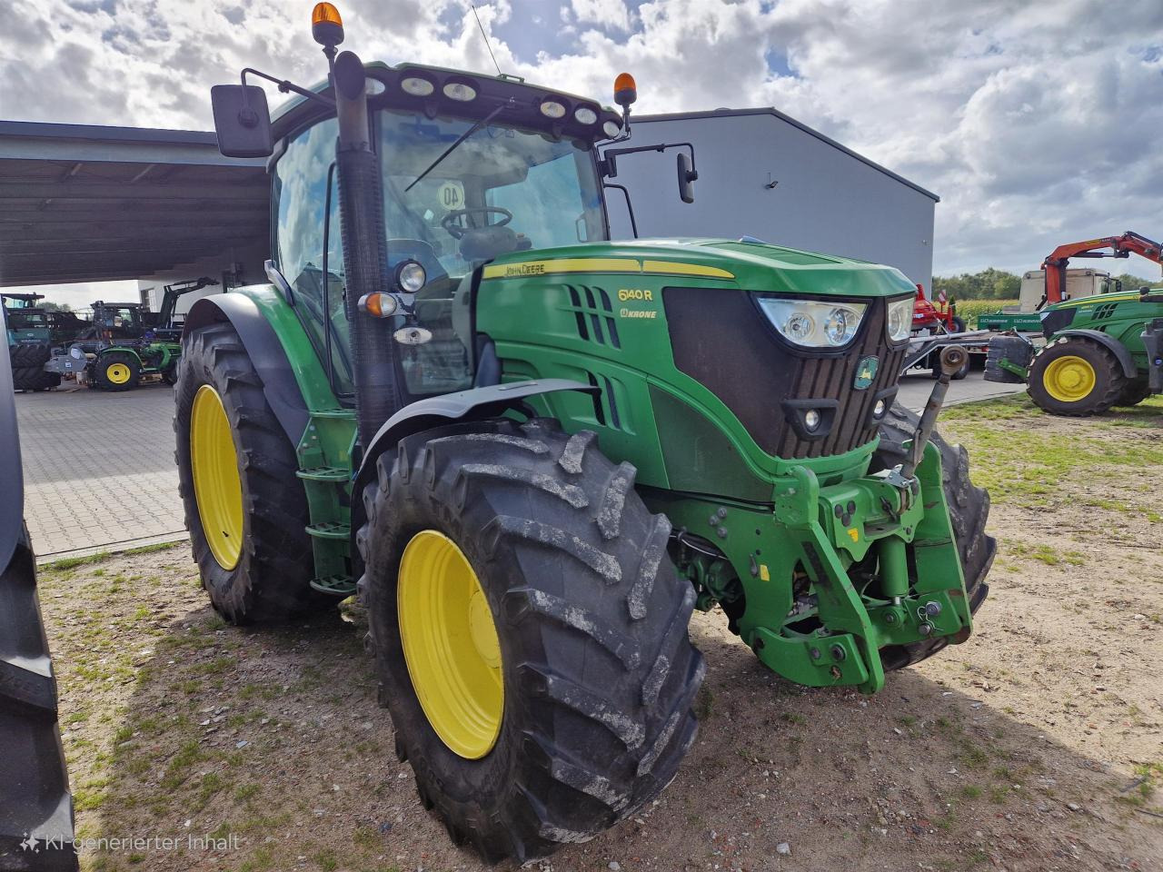 John Deere 6140R - Τρακτέρ: φωτογραφία 2 John Deere 6140R - Τρακτέρ: φωτογραφία 2