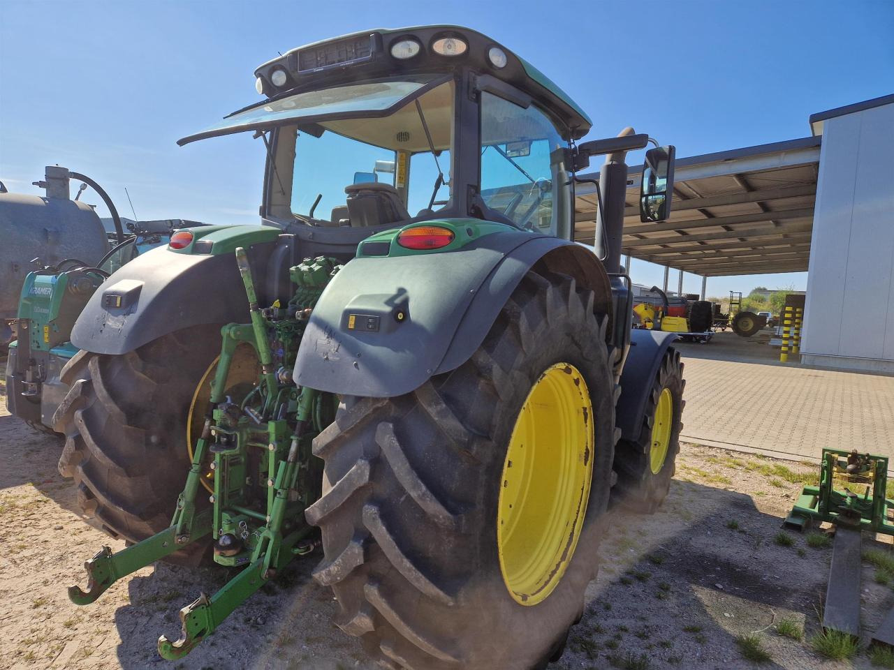 John Deere 6195R - Τρακτέρ: φωτογραφία 3 John Deere 6195R - Τρακτέρ: φωτογραφία 3