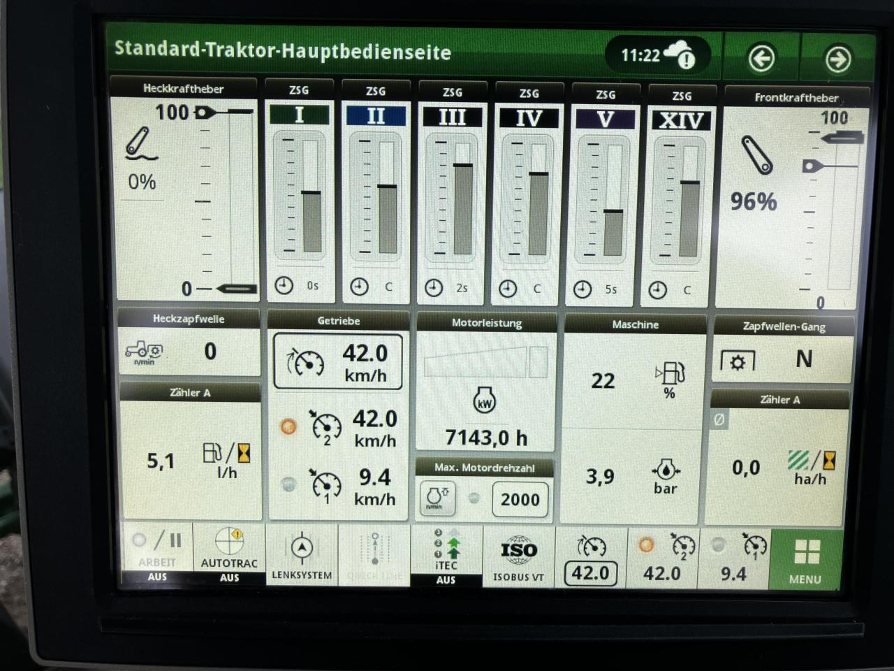 Τρακτέρ John Deere 6230R: φωτογραφία 9 Τρακτέρ John Deere 6230R: φωτογραφία 9