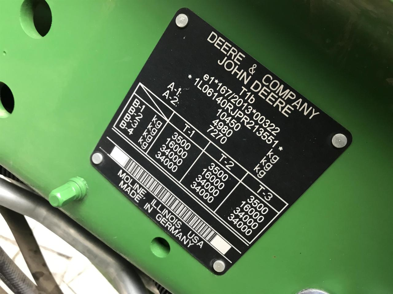 Τρακτέρ John Deere 6R 140: φωτογραφία 8