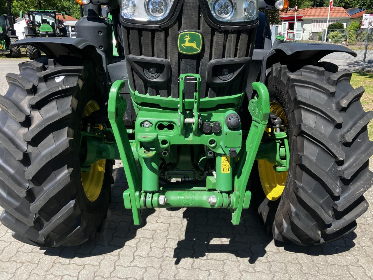 John Deere 6R 155 - Τρακτέρ: φωτογραφία 4 John Deere 6R 155 - Τρακτέρ: φωτογραφία 4