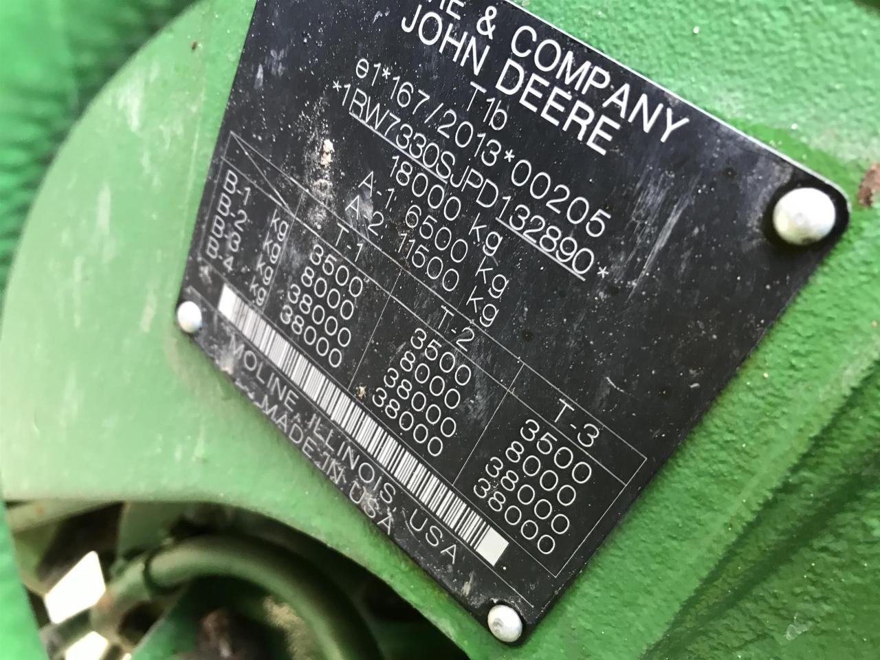 Τρακτέρ John Deere 7R 330: φωτογραφία 14