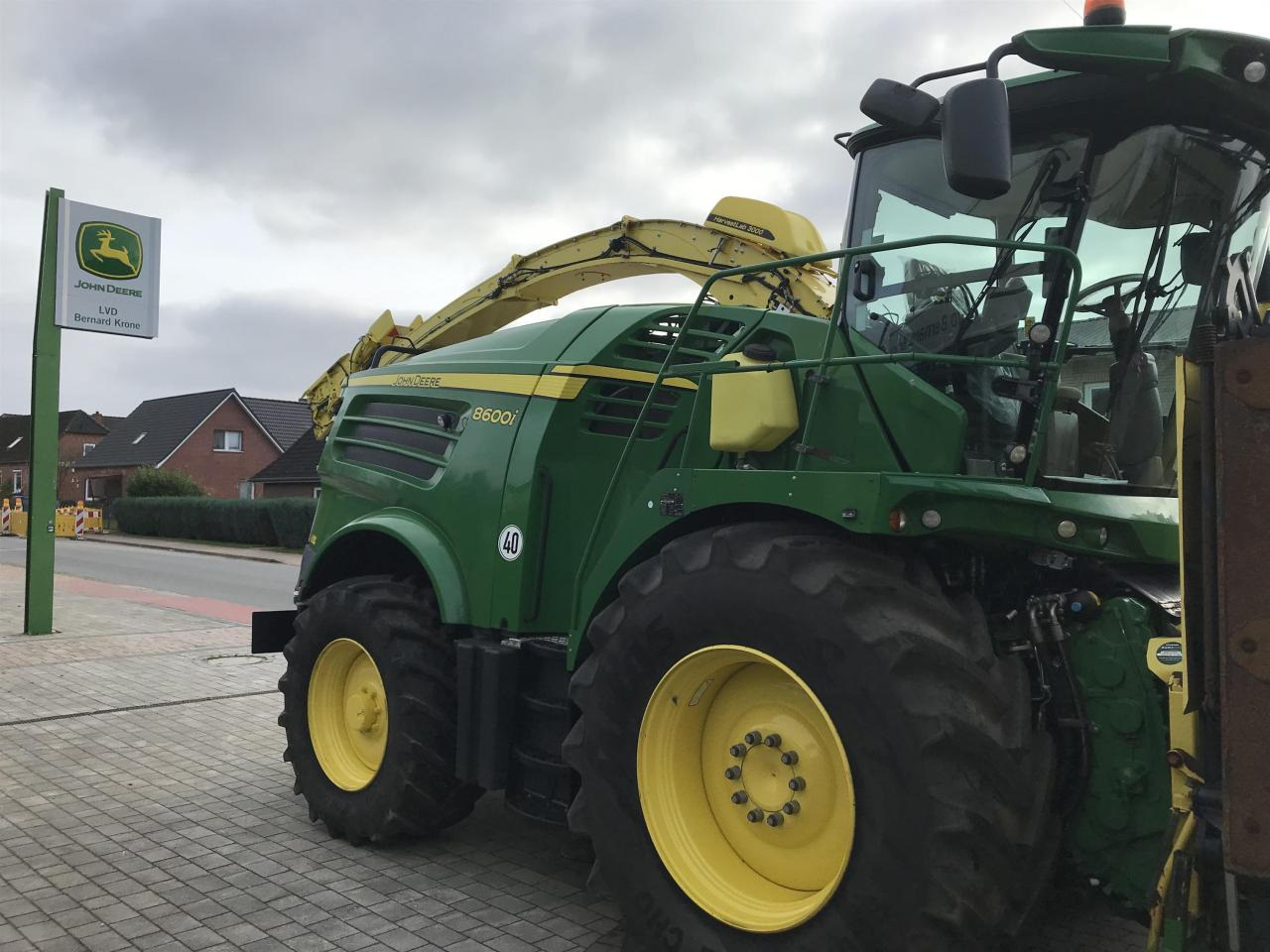 John Deere 8600 - Ενσιρωτική μηχανή: φωτογραφία 2 John Deere 8600 - Ενσιρωτική μηχανή: φωτογραφία 2