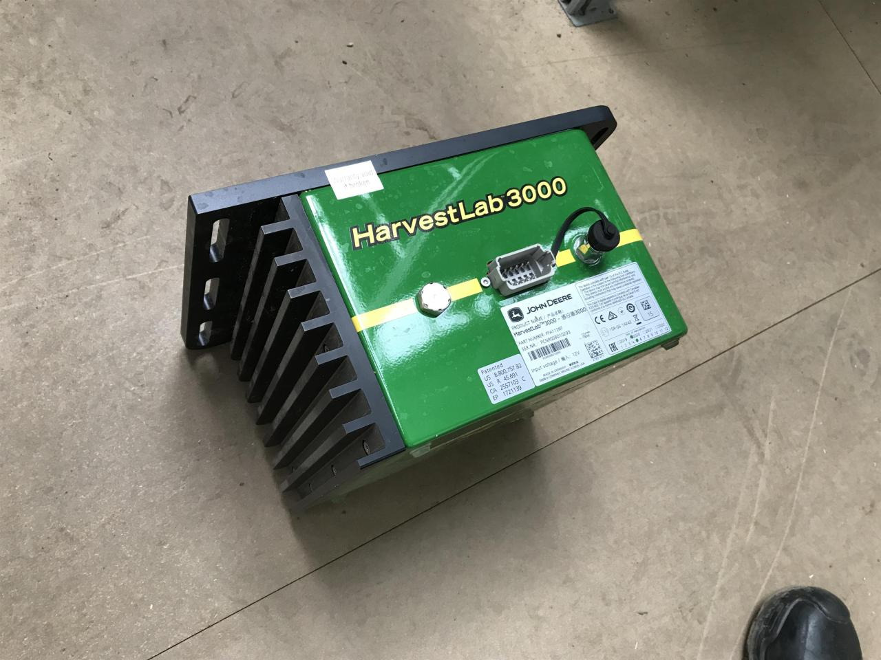 John Deere HarvestLab 3000 - Σύστημα πλοήγησης για Γεωργικά μηχανήματα: φωτογραφία 2 John Deere HarvestLab 3000 - Σύστημα πλοήγησης για Γεωργικά μηχανήματα: φωτογραφία 2