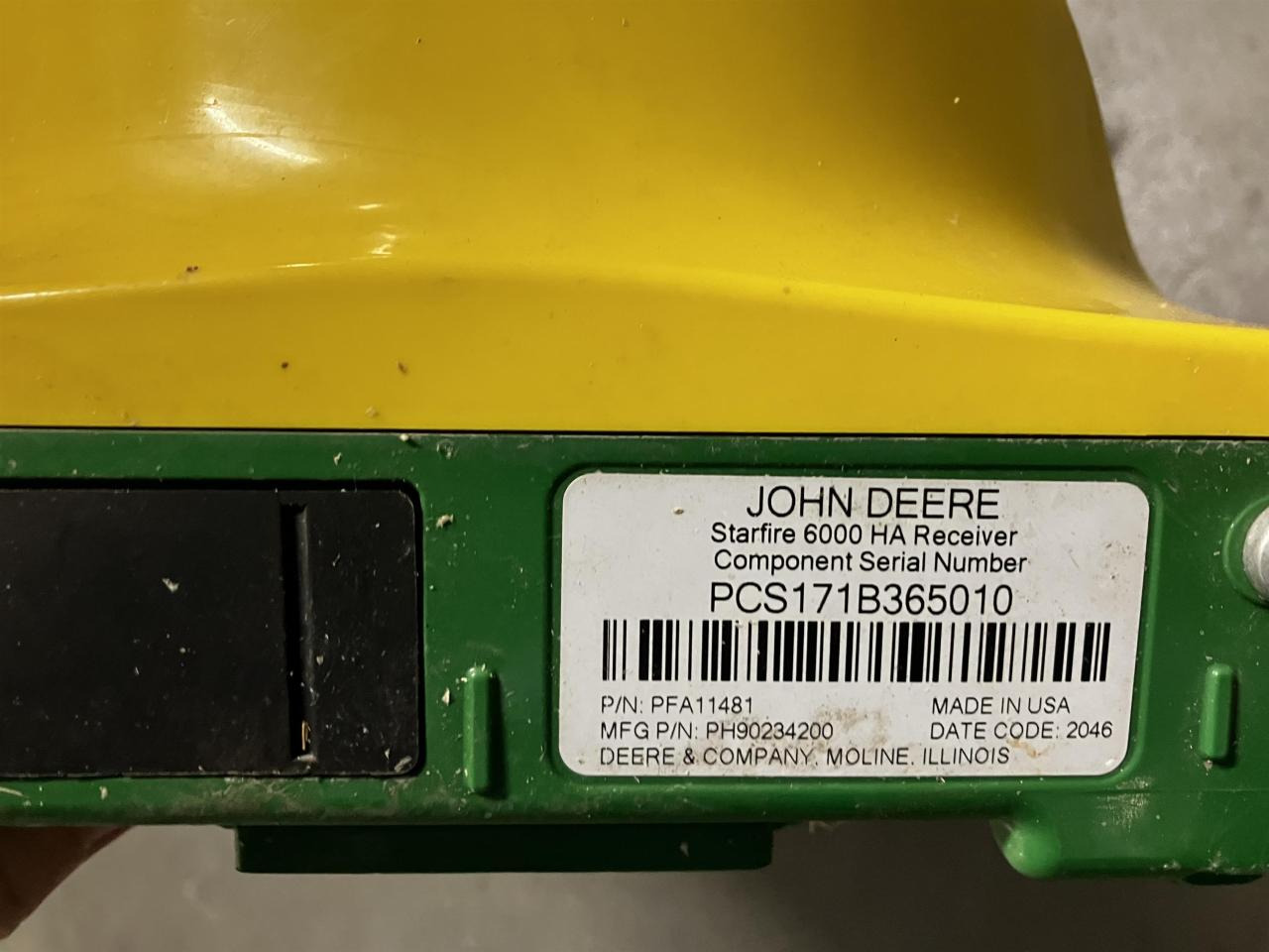 John Deere SF6000 - Σύστημα πλοήγησης για Γεωργικά μηχανήματα: φωτογραφία 4 John Deere SF6000 - Σύστημα πλοήγησης για Γεωργικά μηχανήματα: φωτογραφία 4