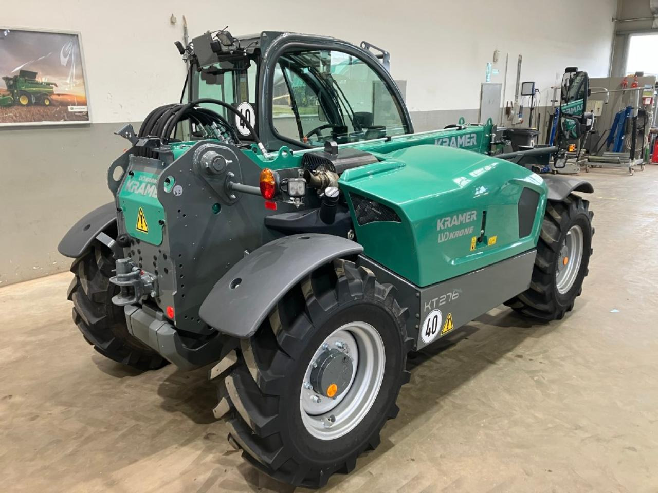 Kramer KT276 - Τηλεσκοπικός φορτωτής: φωτογραφία 5 Kramer KT276 - Τηλεσκοπικός φορτωτής: φωτογραφία 5