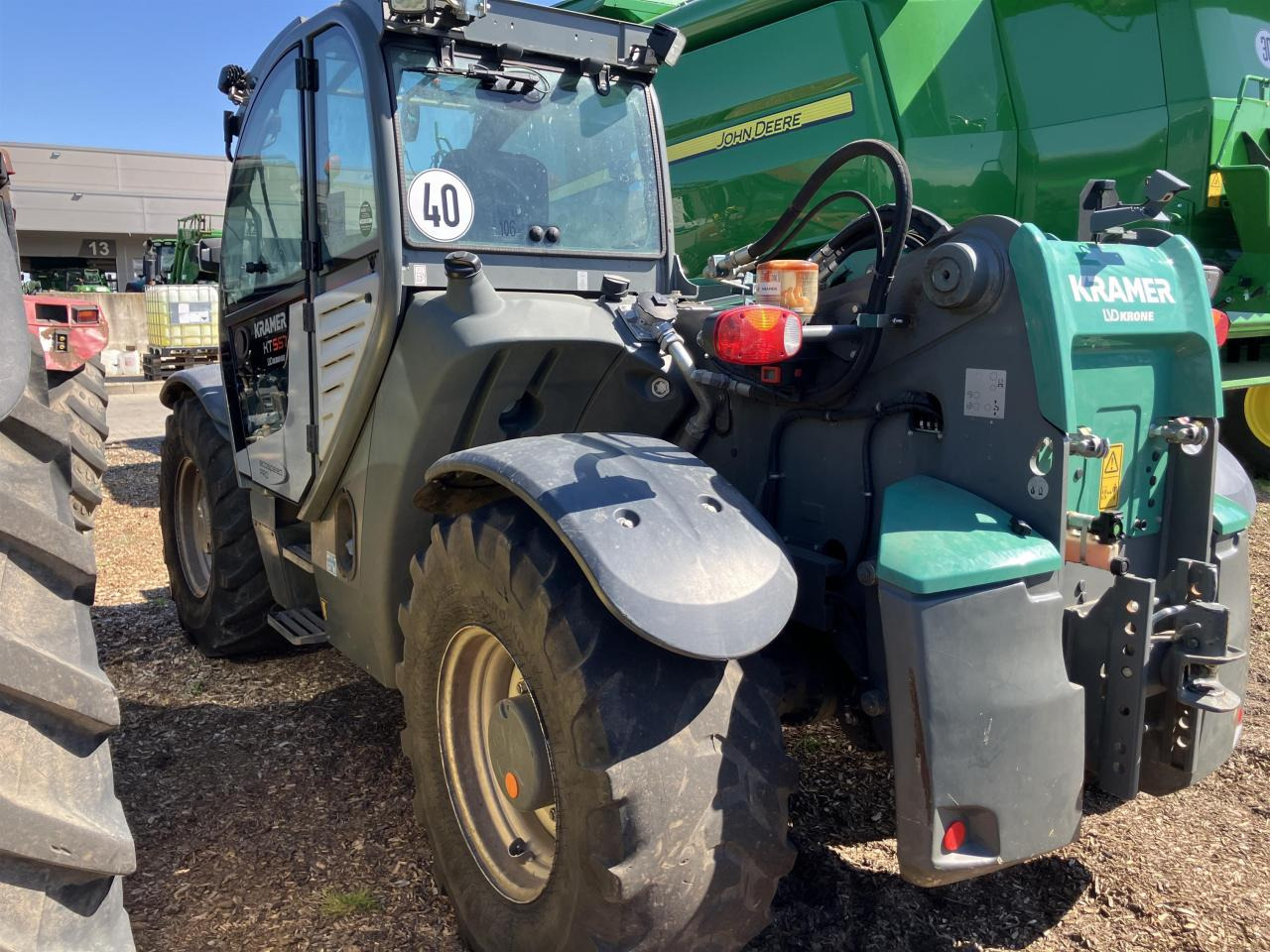 Kramer KT557 - Τηλεσκοπικός φορτωτής: φωτογραφία 3 Kramer KT557 - Τηλεσκοπικός φορτωτής: φωτογραφία 3