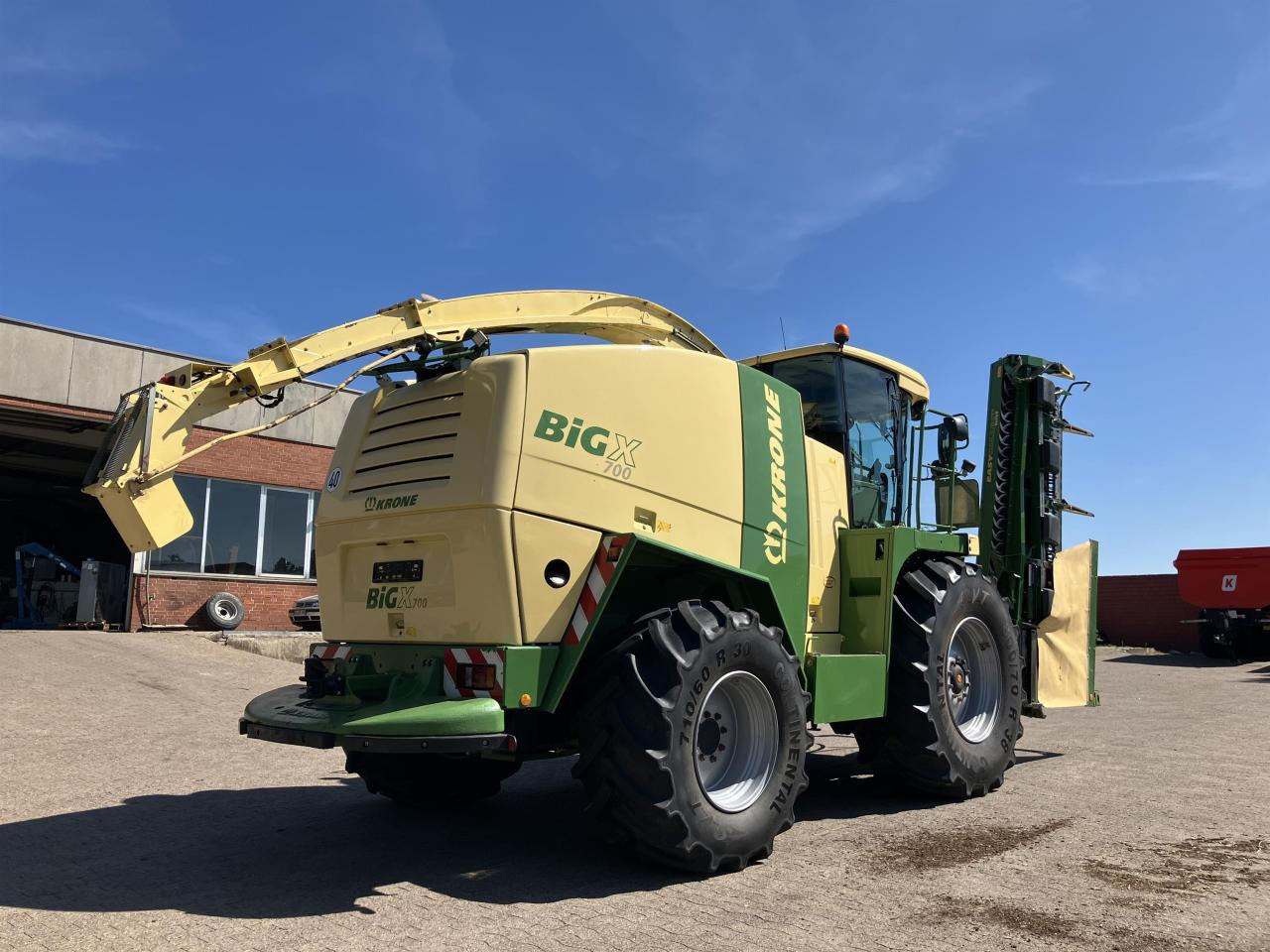 Krone BIG X 700 - Ενσιρωτική μηχανή: φωτογραφία 5 Krone BIG X 700 - Ενσιρωτική μηχανή: φωτογραφία 5