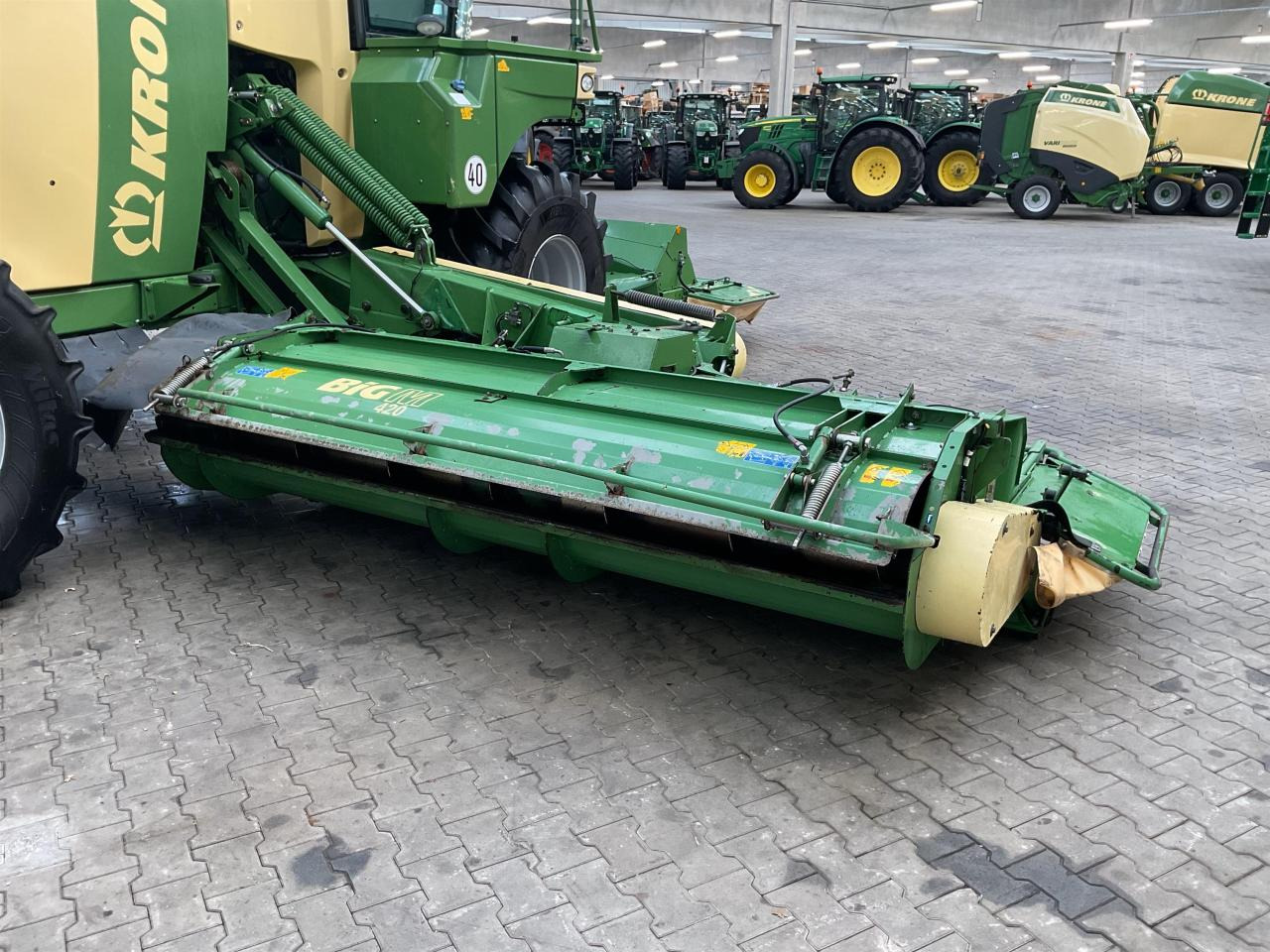 Krone Big M 420 CV - Χορτοκοπτικό: φωτογραφία 3 Krone Big M 420 CV - Χορτοκοπτικό: φωτογραφία 3