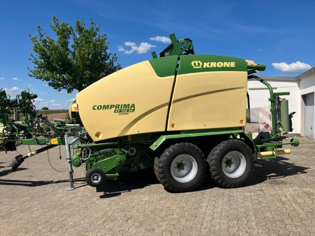 Krone CF 155 XC - Χορτοδετική μηχανή στρόγγυλης μπάλας: φωτογραφία 5 Krone CF 155 XC - Χορτοδετική μηχανή στρόγγυλης μπάλας: φωτογραφία 5