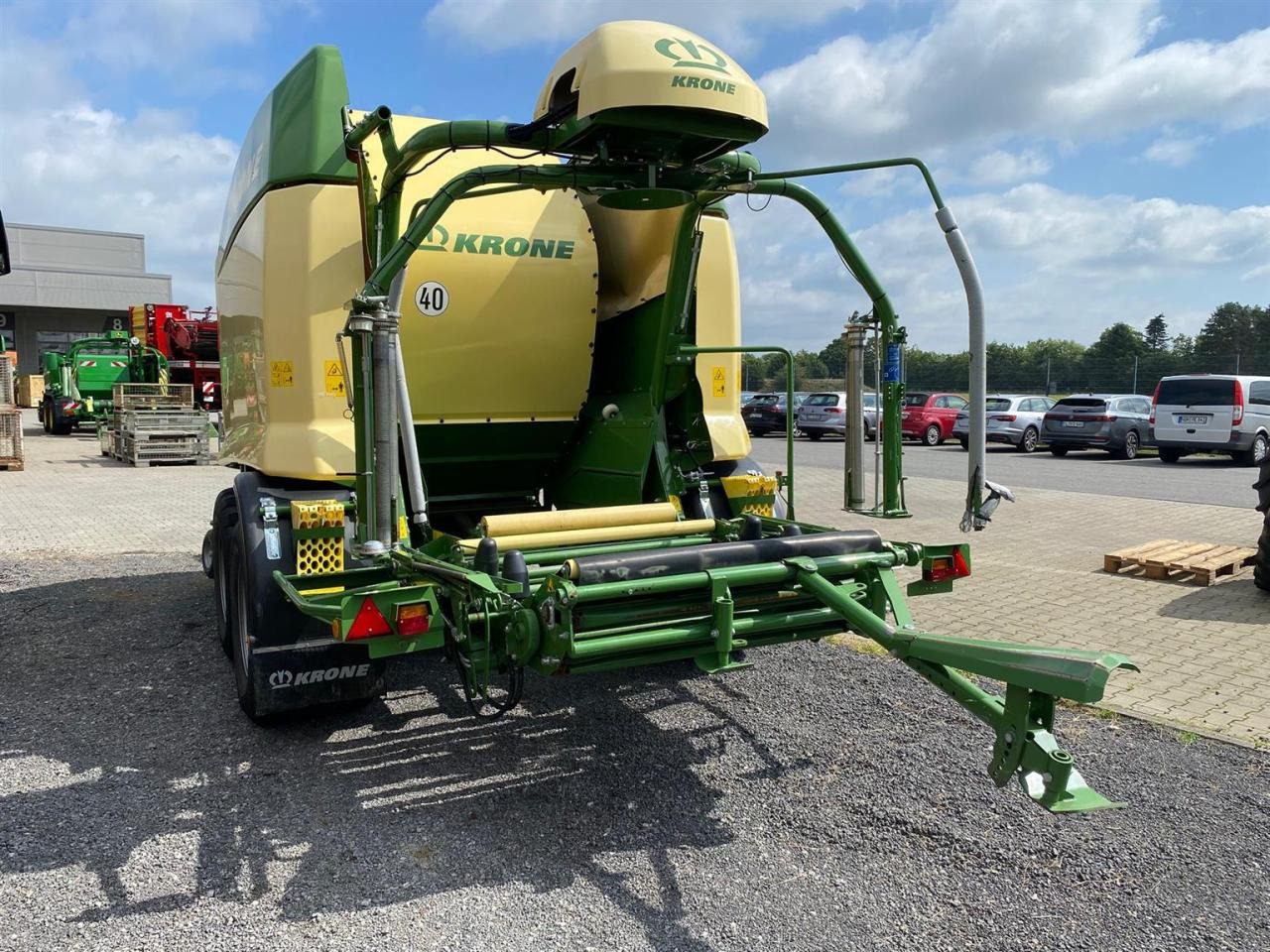 Krone CV 150 XC x-treme - Χορτοδετική μηχανή στρόγγυλης μπάλας: φωτογραφία 3 Krone CV 150 XC x-treme - Χορτοδετική μηχανή στρόγγυλης μπάλας: φωτογραφία 3