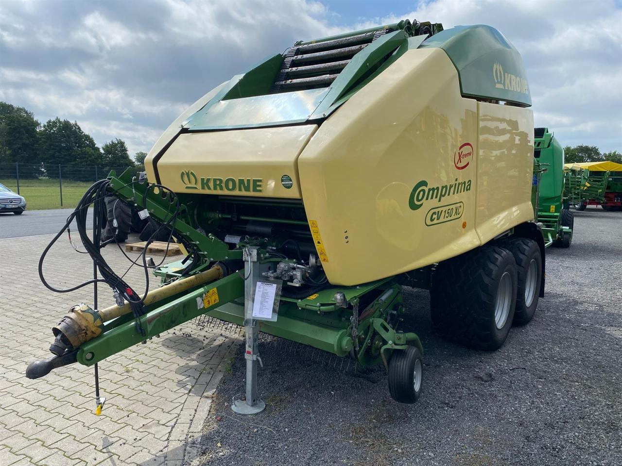 Krone CV 150 XC x-treme - Χορτοδετική μηχανή στρόγγυλης μπάλας: φωτογραφία 4 Krone CV 150 XC x-treme - Χορτοδετική μηχανή στρόγγυλης μπάλας: φωτογραφία 4