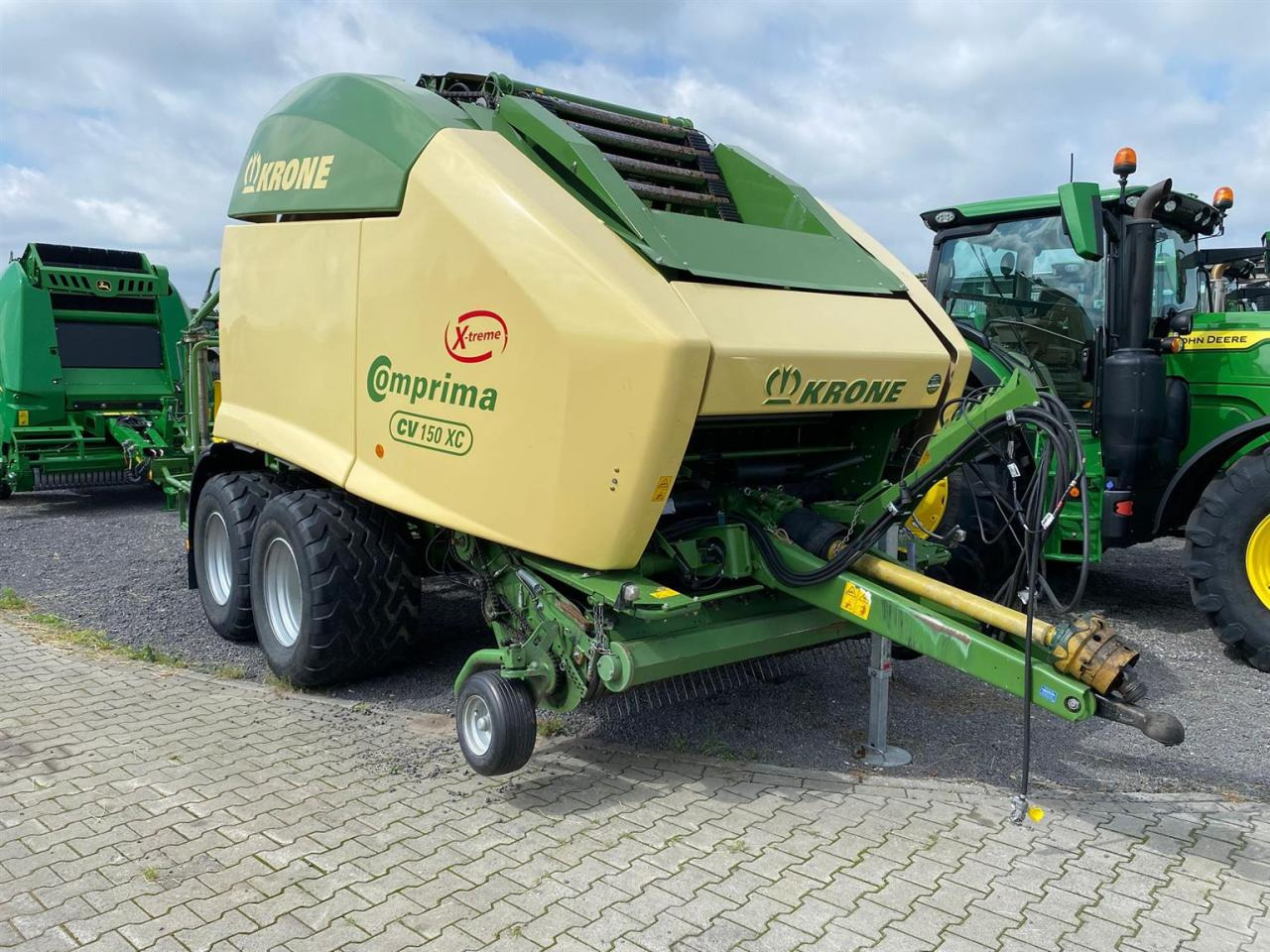 Krone CV 150 XC x-treme - Χορτοδετική μηχανή στρόγγυλης μπάλας: φωτογραφία 1 Krone CV 150 XC x-treme - Χορτοδετική μηχανή στρόγγυλης μπάλας: φωτογραφία 1