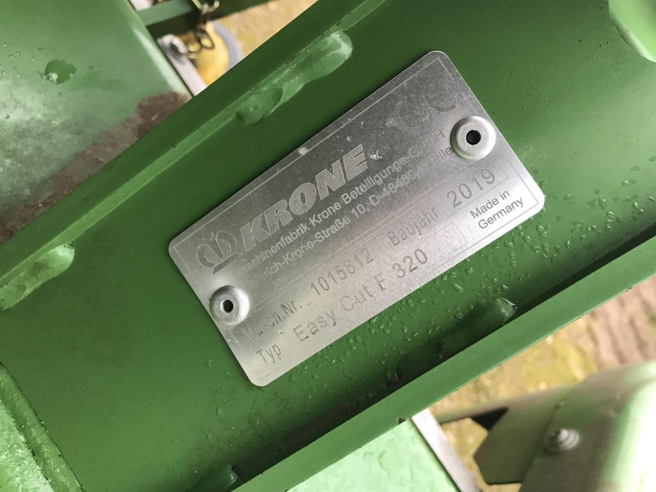Χορτοκοπτικό Krone EC B 950 Collect: φωτογραφία 12