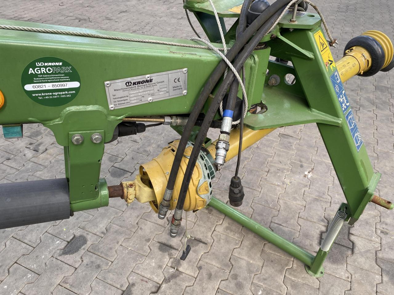 Krone Swadro 907 - Χορτοσυλλέκτης: φωτογραφία 4 Krone Swadro 907 - Χορτοσυλλέκτης: φωτογραφία 4