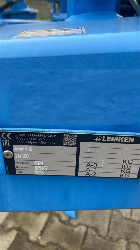 Lemken Juwel 8 M 6 N 100 - Άροτρο: φωτογραφία 4 Lemken Juwel 8 M 6 N 100 - Άροτρο: φωτογραφία 4