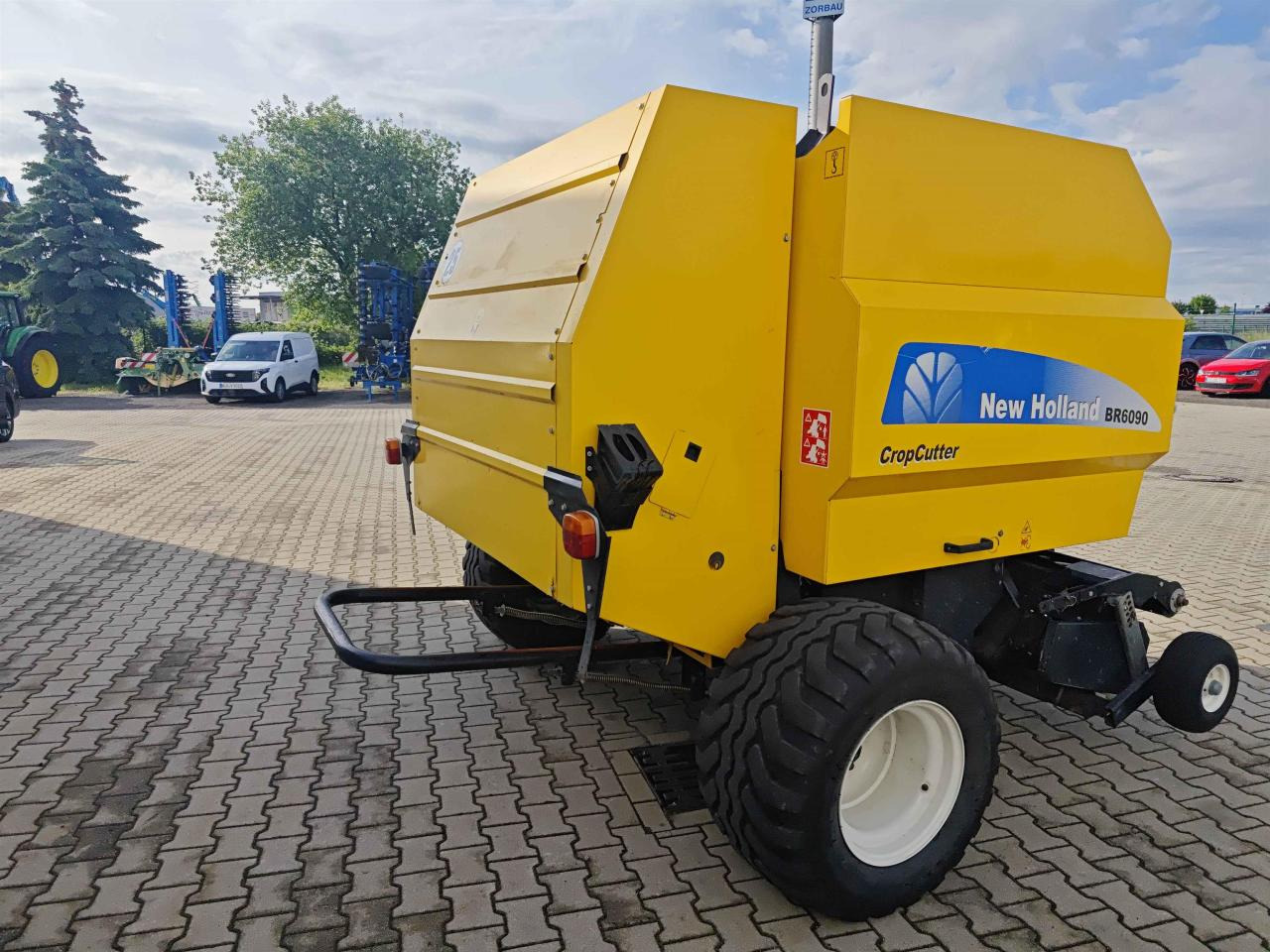 New Holland BR6090 - Χορτοδετική μηχανή στρόγγυλης μπάλας: φωτογραφία 5 New Holland BR6090 - Χορτοδετική μηχανή στρόγγυλης μπάλας: φωτογραφία 5