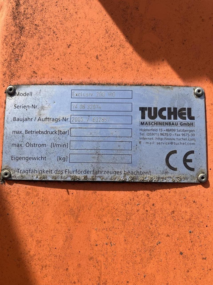 Tuchel Exclusiv 200 HG - Σκούπα: φωτογραφία 3 Tuchel Exclusiv 200 HG - Σκούπα: φωτογραφία 3