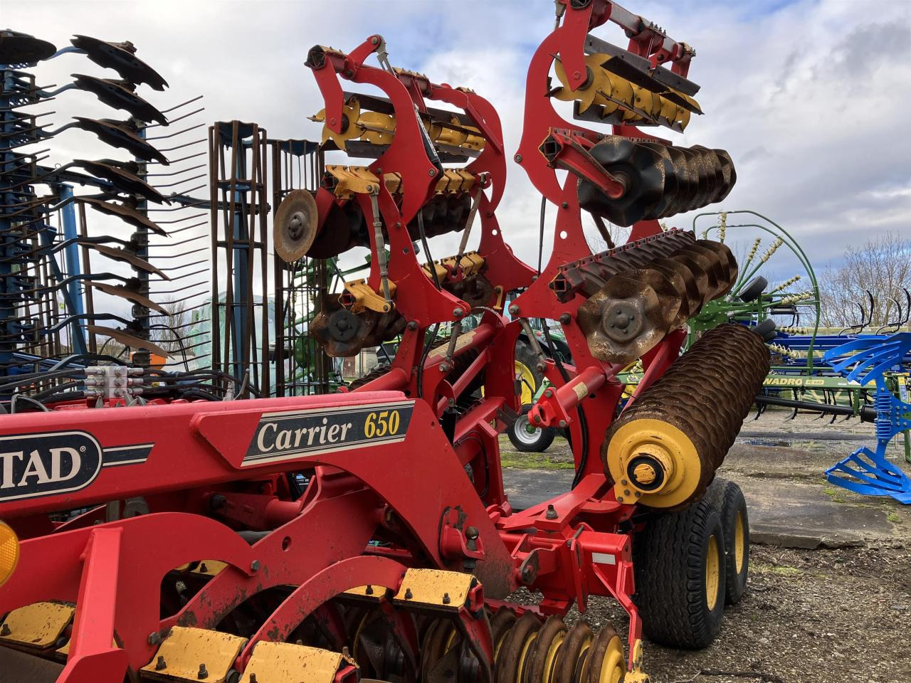 Väderstad Carrier CR 650 - Δισκοσβάρνα: φωτογραφία 3 Väderstad Carrier CR 650 - Δισκοσβάρνα: φωτογραφία 3