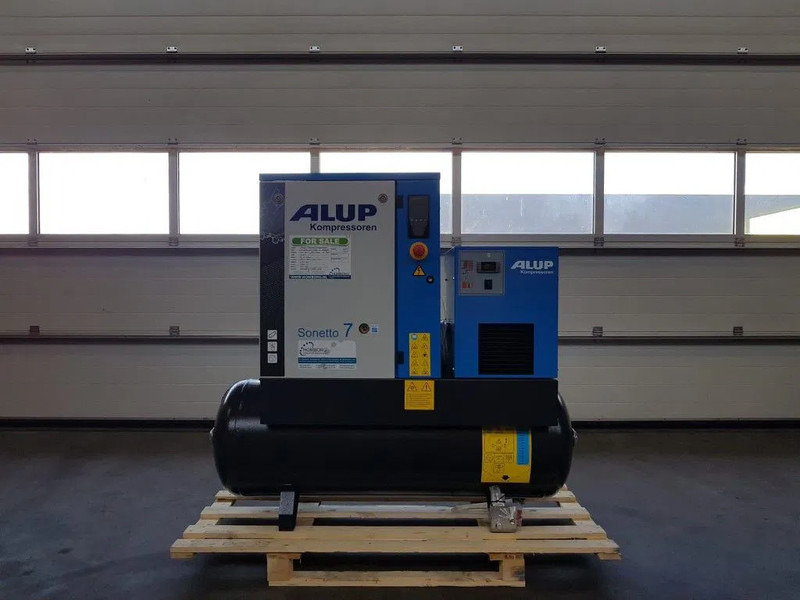 Alup Sonetto 7.5 + 200 Elektrische Schroefcompressor met ketel en droger 5.5 kW 750 L / min 10 Bar - Αεροσυμπιεστής: φωτογραφία 1 Alup Sonetto 7.5 + 200 Elektrische Schroefcompressor met ketel en droger 5.5 kW 750 L / min 10 Bar - Αεροσυμπιεστής: φωτογραφία 1