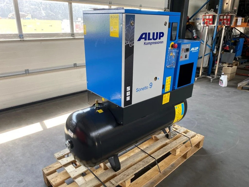 Alup Sonetto 9+ 270 Elektrische Schroefcompressor met ketel en droger 7.5 kW 980 L / min 10 Bar - Αεροσυμπιεστής: φωτογραφία 2 Alup Sonetto 9+ 270 Elektrische Schroefcompressor met ketel en droger 7.5 kW 980 L / min 10 Bar - Αεροσυμπιεστής: φωτογραφία 2