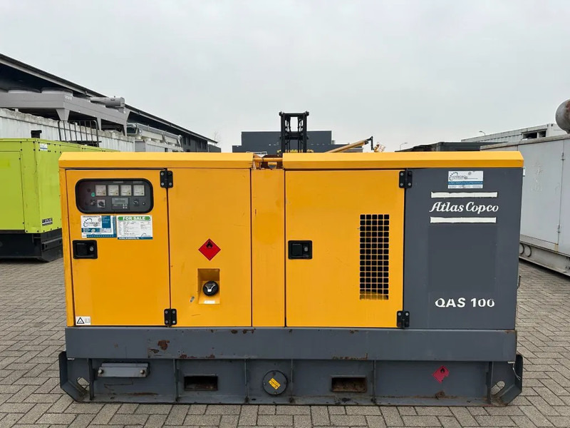 Atlas-Copco QAS 100 Perkins Leroy Somer 100 kVA Silent Rental generatorset - Βιομηχανική γεννήτρια: φωτογραφία 1 Atlas-Copco QAS 100 Perkins Leroy Somer 100 kVA Silent Rental generatorset - Βιομηχανική γεννήτρια: φωτογραφία 1