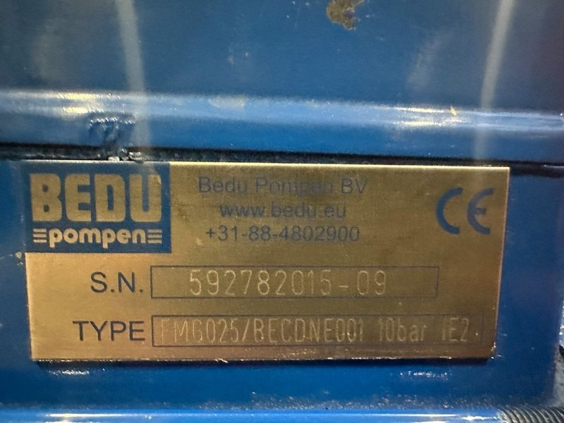 BEDU FMG025/BECDNE001 Tandwielpomp Zelfaanzuigend Brandstofpomp 70 L / min 10 Bar - Αντλία νερού: φωτογραφία 3 BEDU FMG025/BECDNE001 Tandwielpomp Zelfaanzuigend Brandstofpomp 70 L / min 10 Bar - Αντλία νερού: φωτογραφία 3