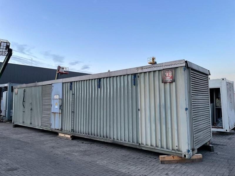 Βιομηχανική γεννήτρια Cummins KTA 38 G1 Leroy Somer 1500 kVA Silent generatorset in 40 ft container: φωτογραφία 17