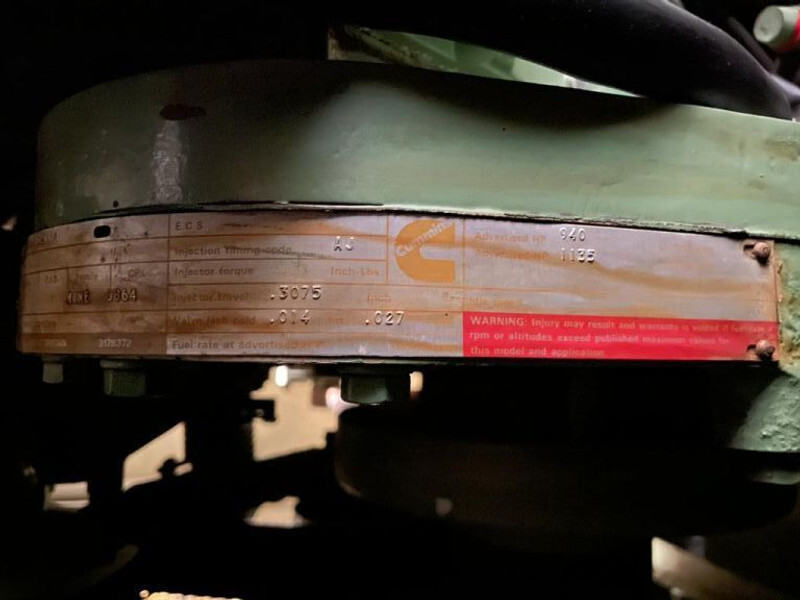 Βιομηχανική γεννήτρια Cummins KTA 38 G1 Leroy Somer 1500 kVA Silent generatorset in 40 ft container: φωτογραφία 16