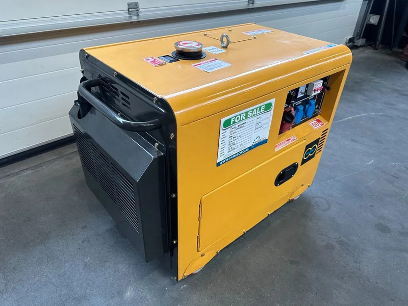 Diesel Diesel Generator UK-9500 5.5 kW 230 en 400 Volt Silent Diesel generator New ! - Βιομηχανική γεννήτρια: φωτογραφία 4 Diesel Diesel Generator UK-9500 5.5 kW 230 en 400 Volt Silent Diesel generator New ! - Βιομηχανική γεννήτρια: φωτογραφία 4
