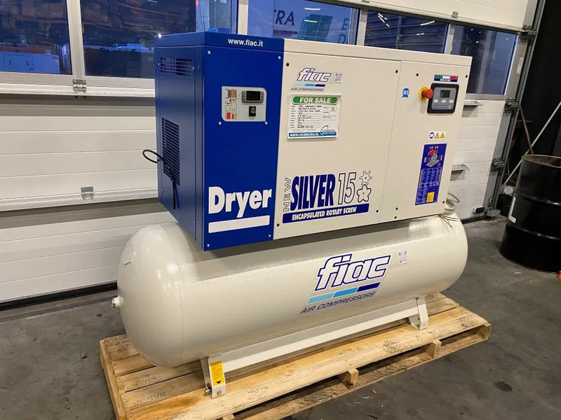 Fiac NewSilver D 15 / 500 NewSilver D 15 / 500 - 1430 L / min 11 kW 10 bar Elektrische Schroefcompressor + Droger - Αεροσυμπιεστής: φωτογραφία 3 Fiac NewSilver D 15 / 500 NewSilver D 15 / 500 - 1430 L / min 11 kW 10 bar Elektrische Schroefcompressor + Droger - Αεροσυμπιεστής: φωτογραφία 3