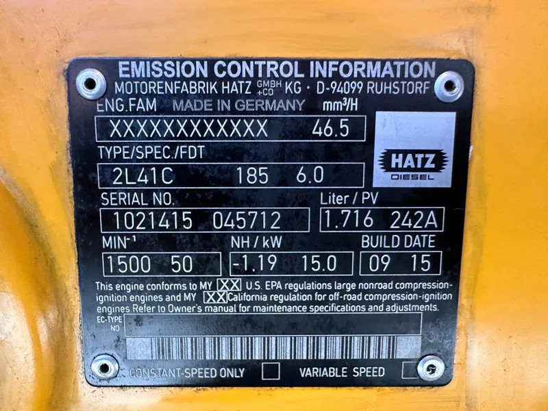 Hatz 2L41C Stamford 17.5 kVA Silentpack generatorset - Βιομηχανική γεννήτρια: φωτογραφία 4 Hatz 2L41C Stamford 17.5 kVA Silentpack generatorset - Βιομηχανική γεννήτρια: φωτογραφία 4