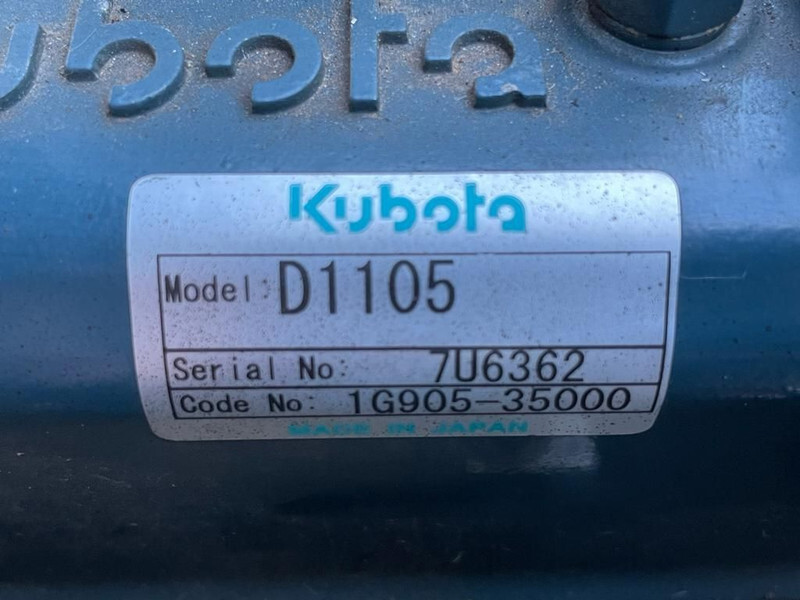Kubota GenSet MPM 15/400 SS-KA 15 kVA 400 Amp Silent Las generatorset - Βιομηχανική γεννήτρια: φωτογραφία 4 Kubota GenSet MPM 15/400 SS-KA 15 kVA 400 Amp Silent Las generatorset - Βιομηχανική γεννήτρια: φωτογραφία 4
