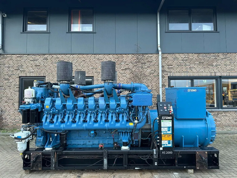 MTU 16V 4000 G61 SDMO XS 2000 Leroy Somer 2000 kVA generatorset - Βιομηχανική γεννήτρια: φωτογραφία 1 MTU 16V 4000 G61 SDMO XS 2000 Leroy Somer 2000 kVA generatorset - Βιομηχανική γεννήτρια: φωτογραφία 1