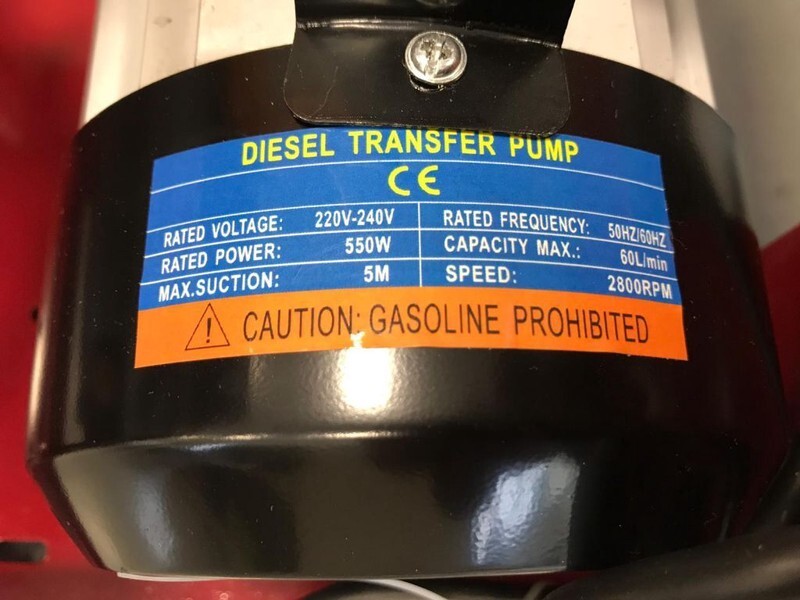 Pompset 230 Volt pompset brandstof pomp compleet met slang, teller en afgiftepistool ! - Εργαλείο/ Εξοπλισμός: φωτογραφία 4 Pompset 230 Volt pompset brandstof pomp compleet met slang, teller en afgiftepistool ! - Εργαλείο/ Εξοπλισμός: φωτογραφία 4