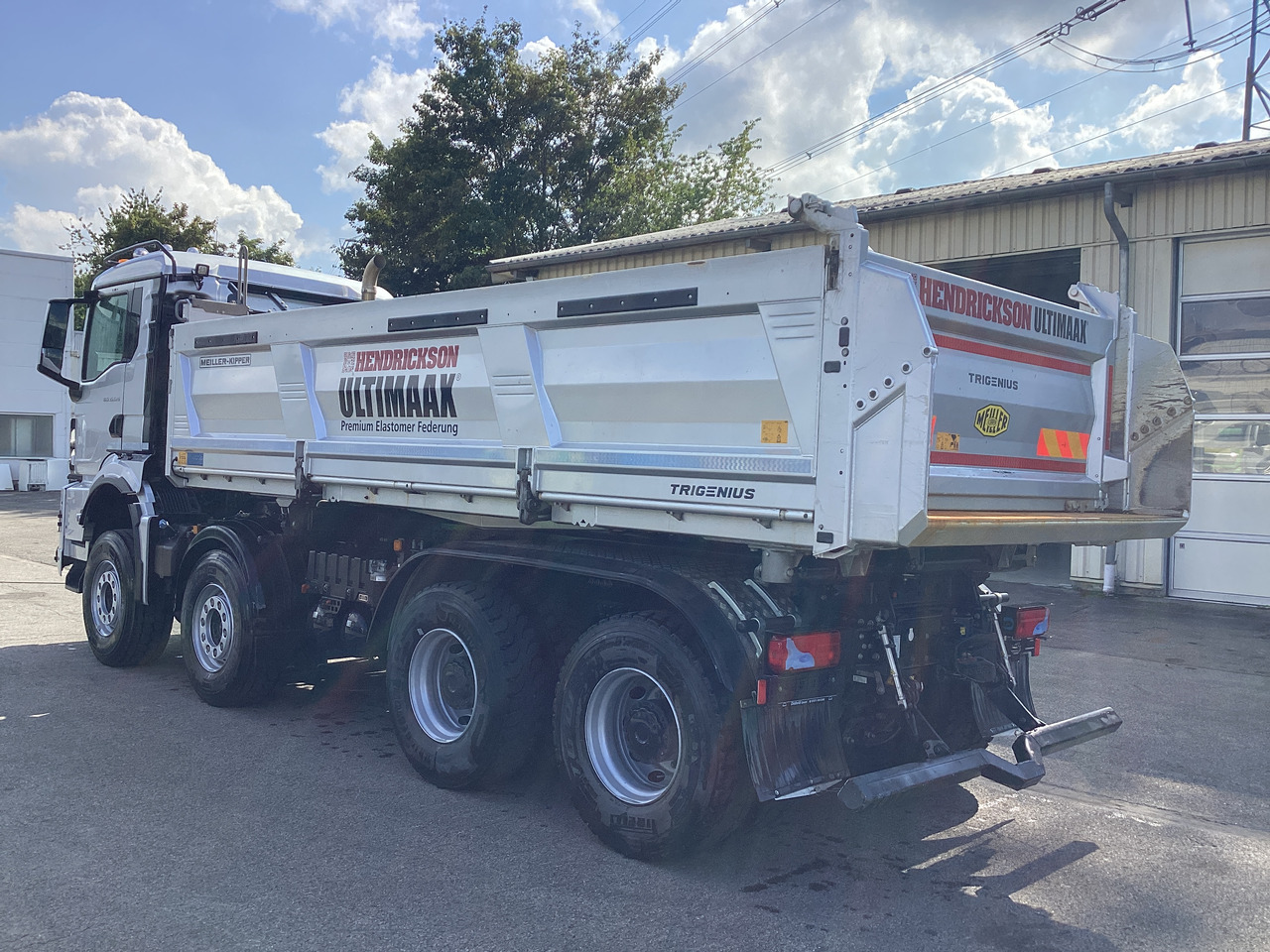 MAN TGS 35.520 8×4 BB Hendrickson - Φορτηγό ανατρεπόμενο: φωτογραφία 5 MAN TGS 35.520 8×4 BB Hendrickson - Φορτηγό ανατρεπόμενο: φωτογραφία 5