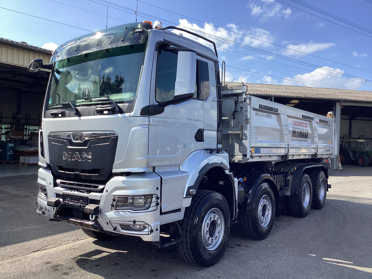 MAN TGS 35.520 8×4 BB Hendrickson - Φορτηγό ανατρεπόμενο: φωτογραφία 3 MAN TGS 35.520 8×4 BB Hendrickson - Φορτηγό ανατρεπόμενο: φωτογραφία 3
