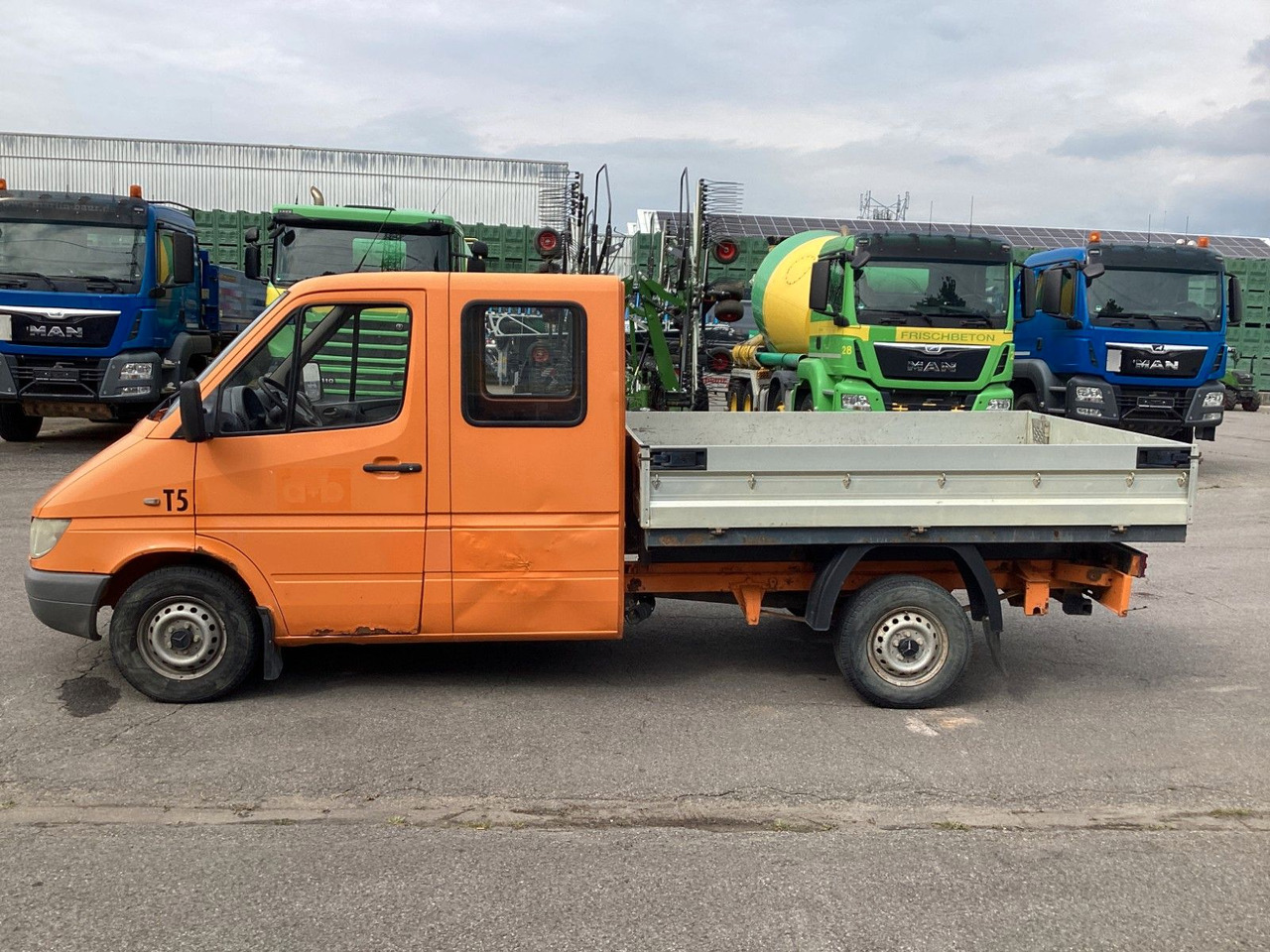 Mercedes-Benz Sprinter Pritsche Doka 211 CDI - Μικρό φορτηγό με καρότσα, Διπλοκάμπινο ελαφρύ επαγγελματικό: φωτογραφία 2 Mercedes-Benz Sprinter Pritsche Doka 211 CDI - Μικρό φορτηγό με καρότσα, Διπλοκάμπινο ελαφρύ επαγγελματικό: φωτογραφία 2