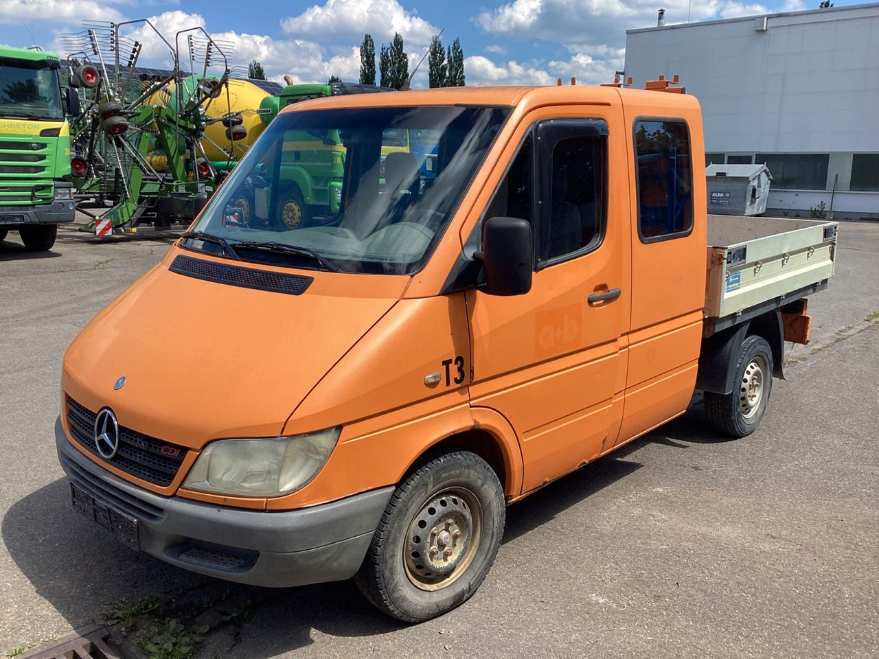 Mercedes-Benz Sprinter Pritsche Doka 211 CDI - Μικρό φορτηγό με καρότσα, Διπλοκάμπινο ελαφρύ επαγγελματικό: φωτογραφία 1 Mercedes-Benz Sprinter Pritsche Doka 211 CDI - Μικρό φορτηγό με καρότσα, Διπλοκάμπινο ελαφρύ επαγγελματικό: φωτογραφία 1