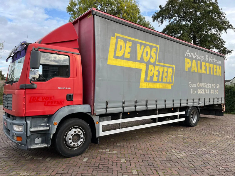 MAN TGM N18.240 - Φορτηγό κόφα: φωτογραφία 1 MAN TGM N18.240 - Φορτηγό κόφα: φωτογραφία 1